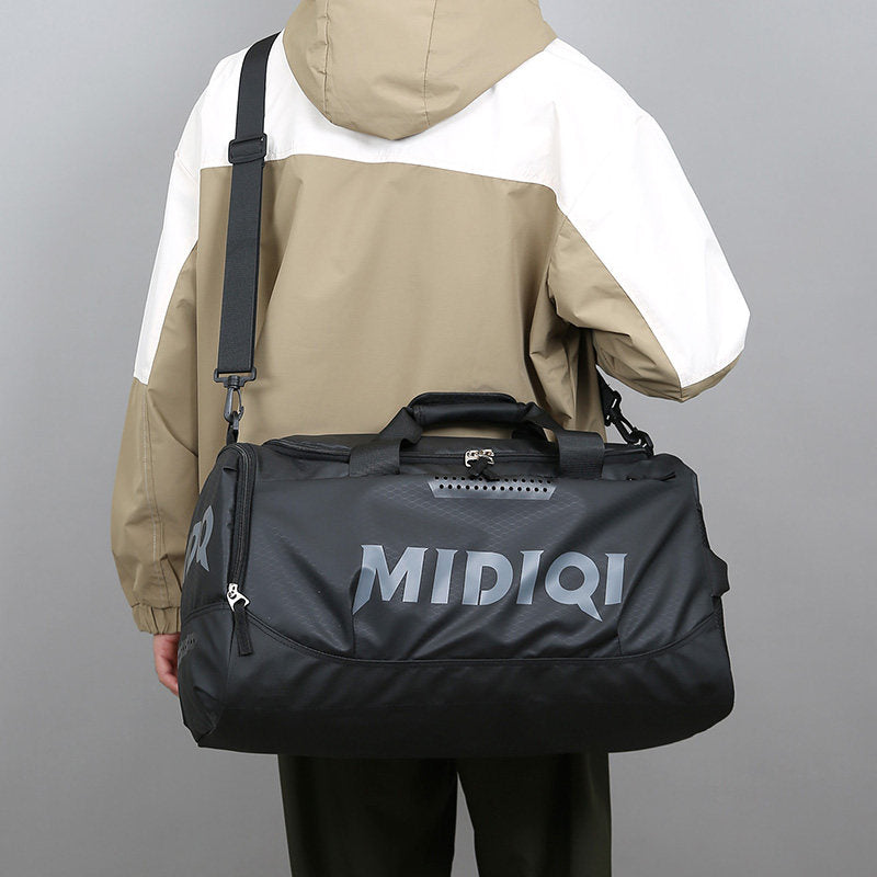 Large Capacity Dry Wet Separation Gym Sports Bag